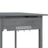 Plant Table with Sink 147.5 x 44 x 139.5 cm Solid Spruce Wood