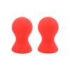 Mini Cute Silicone Nipple Suckers Cupping Enhancer Correction Clitoris Pump Cups Metal Chain Nipple Clamps Sex SM Toys For Women