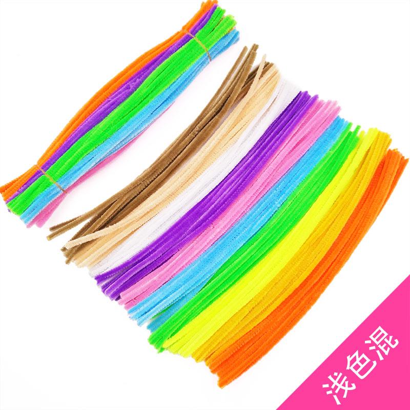 DIY Wool Twist Stick for Kindergarten Art - Educational Handmade Plush Craft for Kids
