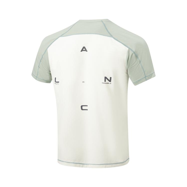 Li Ning Fitness Series Round Neck Pullover Logo Letter Stitching T-Shirt Men Tops ATSW395-8