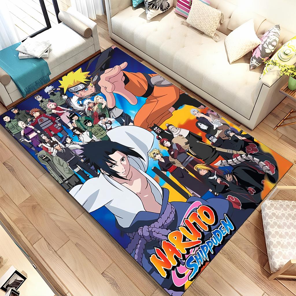 3D I-Itachi Cartoon Japan Anime Carpet Rug for Living Room Bedroom Home Sofa Decoration,Kids Play Non-slip Floor Mat