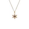 Women Korean Minimalist Snowflake Necklace Titanium Steel 100 Languages I Love You Projection Pendant Zircon Inlaid Love Memory Collarbone Jewelry