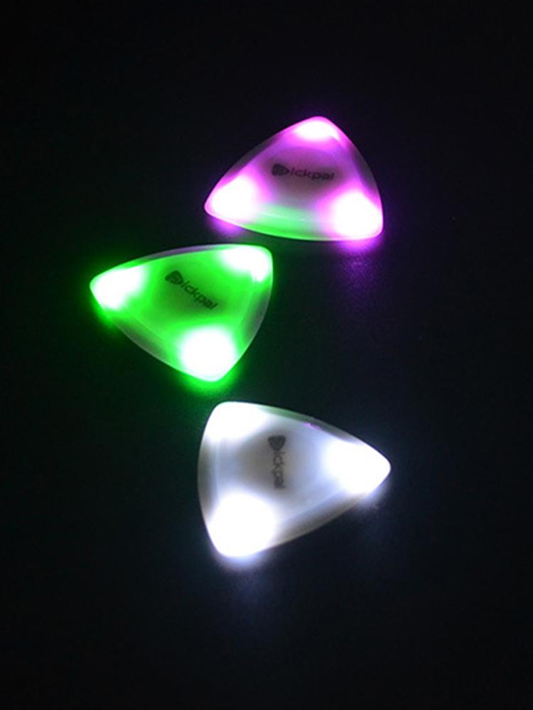 Leuchtende Plektren für Akustikgitarren mit LED-Licht und Touch-Funktion – Leuchtendes Plektrum für Gitarren und Saiteninstrumente