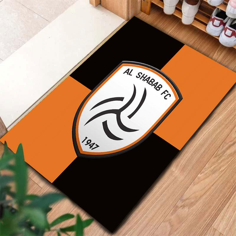Al-Shabab FC Carpet Rug for Living Room Bedroom Home Sofa Decoration,Kids play Non-slip Floor Mat