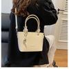 IELGY Retro Bucket Bag Simple Shoulder Crossbody Handbag