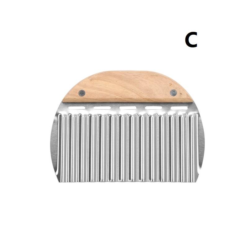 1Pcs Stainless Steel Pastry Cutters Noodle Knife Cake Scraper With Scale Baking Cake Cooking Dough Scraper Baking Accessories