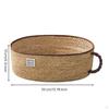 Cat Bed Breathable Basket Straw for Kittens, Small Dogs, Living Room, Bedroom, Floor S