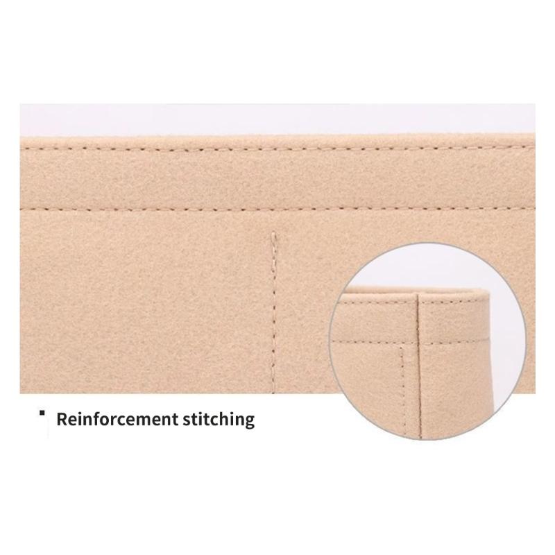 Versatile Insert Bag Handbag Tote Bag Felt Insert Bag Organizer Women Makeup Pouch Purse Organizer Insert Bag in Bag