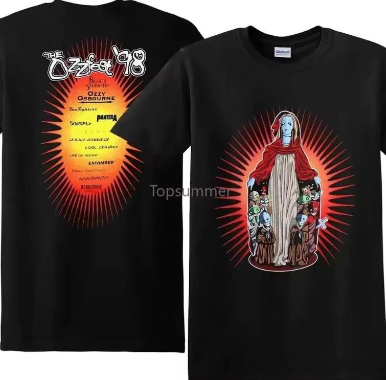 Vintage 1998 Ozz Osbourn Ozzfest Tour Concert Rock Heavy Metal T-Shirt Unisex Unisex T-Shirt S