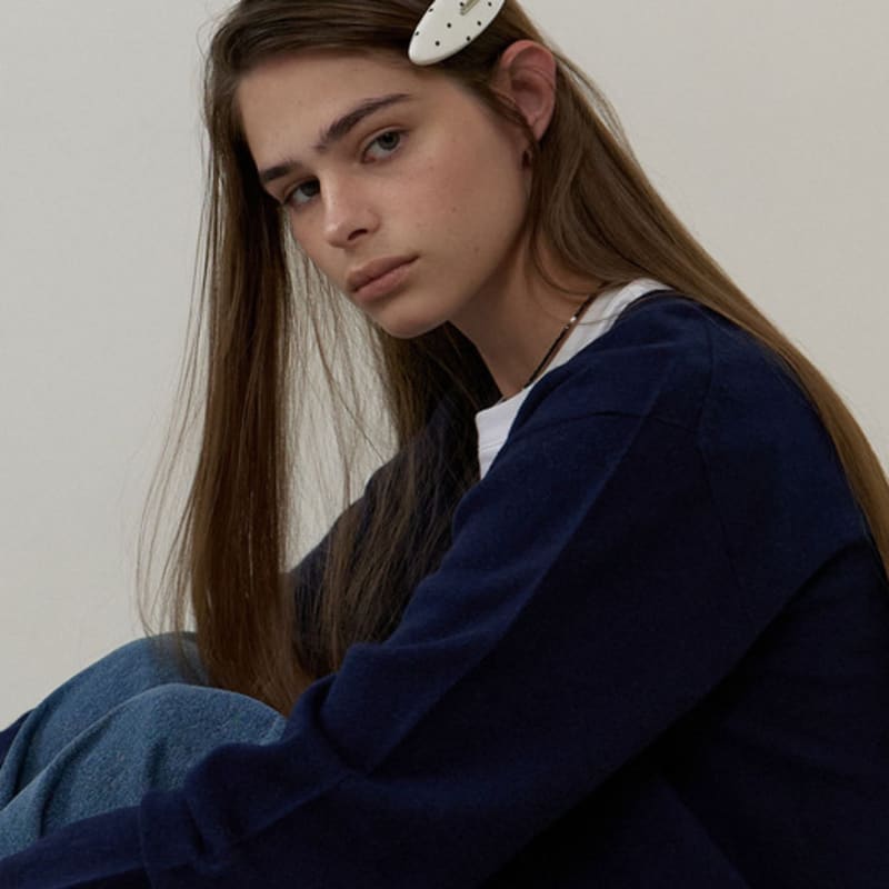 LIEBE MICH MONSTER Punkt Oval Haarnadel_2FARBEN (L253MHA030)