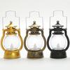 New Retro Portable Lantern Vintage LED Light Christmas Decoration Halloween Electronic Candlestick Bar Atmosphere Layout Light