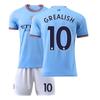 2022-23 Man City Heimtrikot #17 De Bruyne #9 Haaland #47 Foden #7 Sterling Fußballtrikots