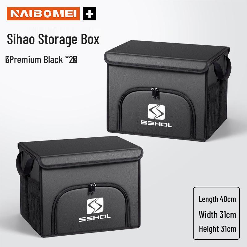 Compatible with JAC Sehol A5/E10X/E20X/E40X/E50A Car Trunk Organizer Storage Box
