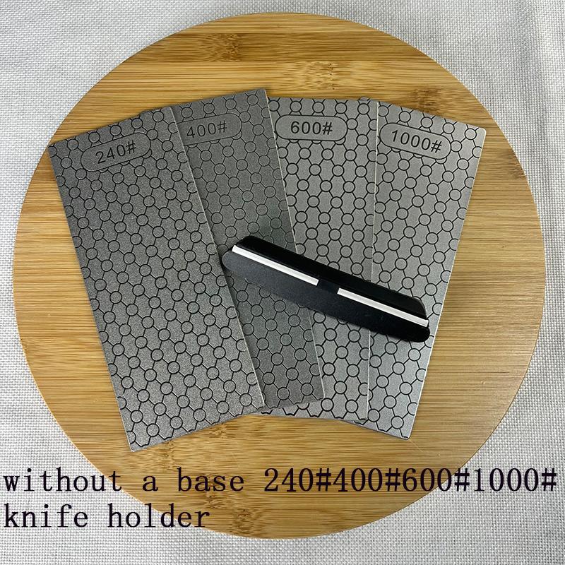 Preminum Diamond Honeycomb Pattern Sharpening Stone Quick Grinding Sharpening Stone for Kitchen and Outdoor Knives