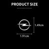 Car Interior Sticker Central Control Decals Emblem Badge For Opel Insignia Astra Antara Meriva Zafira H G Corsa B Car Styling