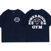 Powerhouse Gym Graphic T-shirt Men Women Clothes Funny Oversized Short Sleeve Tee Shirts Harajuku Geek Fitness Vintage T Shirt