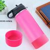 Cup Cover Sports Water Bottle Cup Cover Space Bottle Silicone Cover Bottom Mat Coaster Universal 12 To 40Oz Wear-Resistant Acces