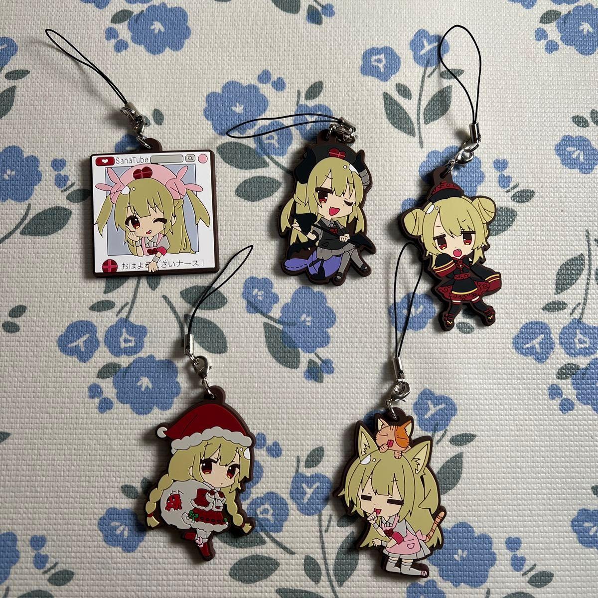 Used Sana Natori Trading Rubber Strap 5 Piece Set