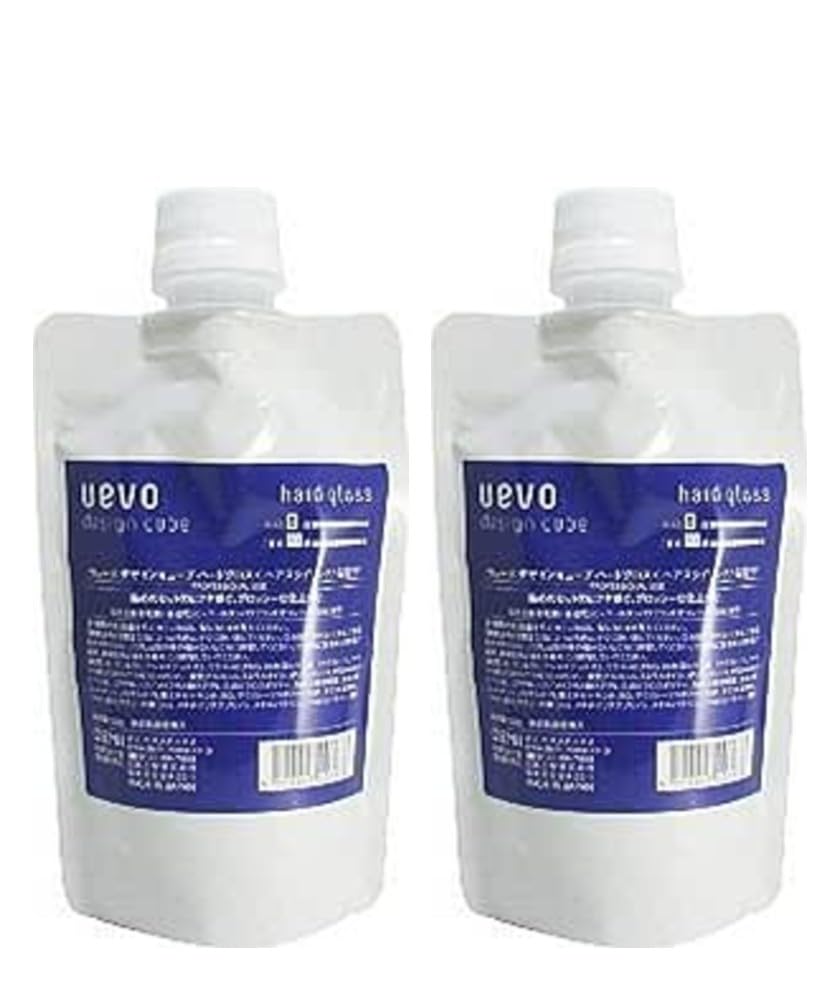 Demi Cosmetics Uevo Design Cube Hard Gloss 200g Refill Wax (Single Item) Clear 200 grams (x 1)