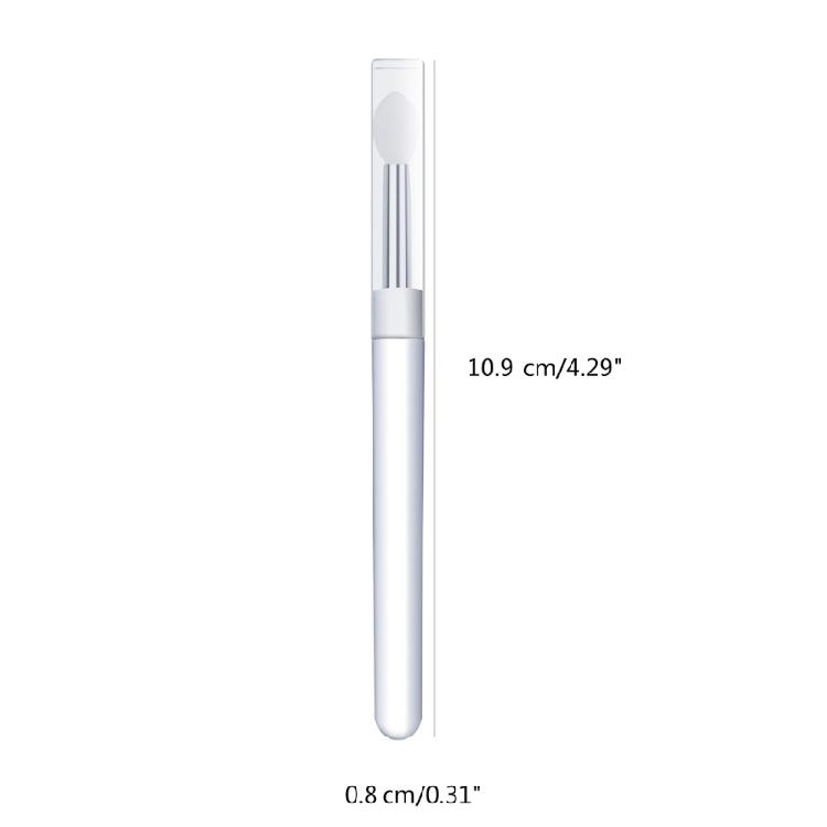 Professional Nail Art Silicone Brush for Easy Application of Mirror Powder