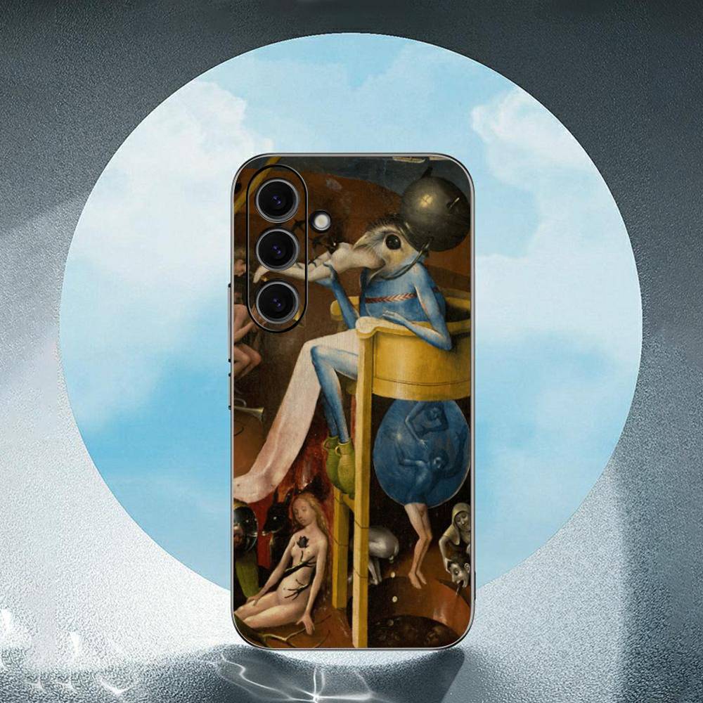Hieronymus Bosch Art Painting Bumper For Samsung Galaxy S23 S24 S25 Ultra S22 Plus S21