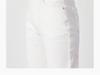 Women's High-Waisted Wide-Leg White Jeans, Floor-Length, Spring New Arrival, Versatile Slimming Straight Pants