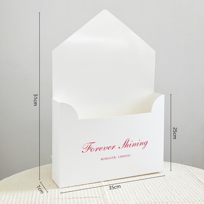 Zhuo Lan DIY Flower Bouquet Kit: Handmade Envelope Box for Flower Arranging & Gift-Giving