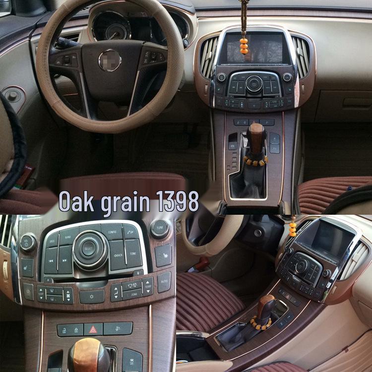 09-12 Buick LaCrosse Interior Console Gear Shift Color Change Decal