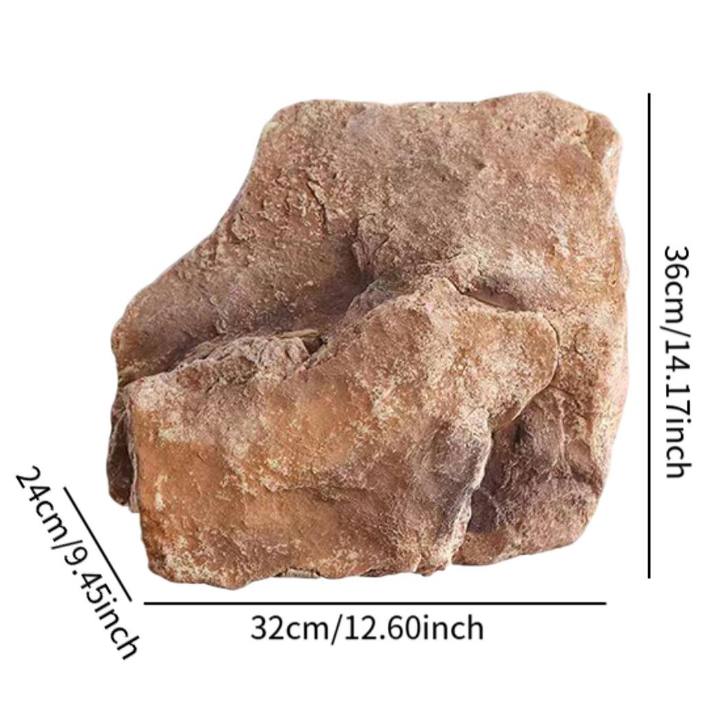 Artificial Landscape Rock Photo Props Decorative Portable Decor Ornament for Yard Courtyard Hotels Parks Commercial Streets