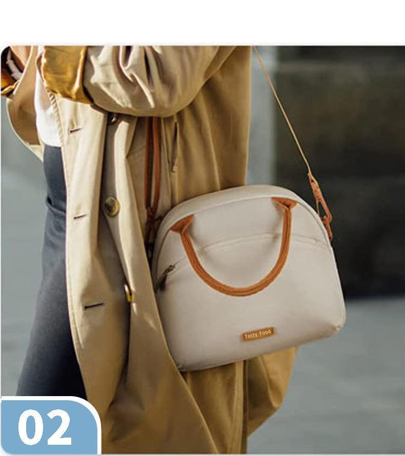 Waterproof Oil-Proof Large Capacity Lunch Tote for Office Workers