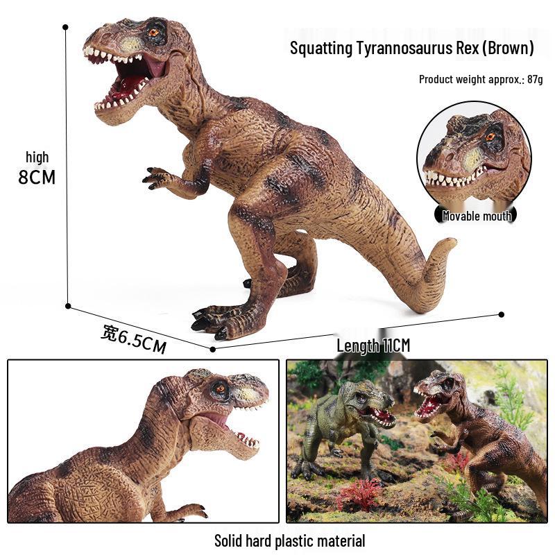 Cognitive Large Stegosaurus Solid Dinosaur Toy: Jurassic Simulation Animal Figure for Kids