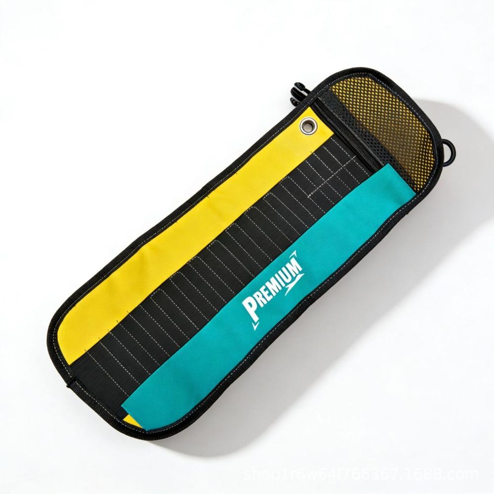 

Heavy Duty Nylon Tool Roll Up Bag Roll Up Style Storage Organizer Tools Storage Foldable Foldable Tool Bag Men синий