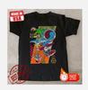 T  and C Town and Country Surf Designs Retro Replica Video Game T-Shirt Size