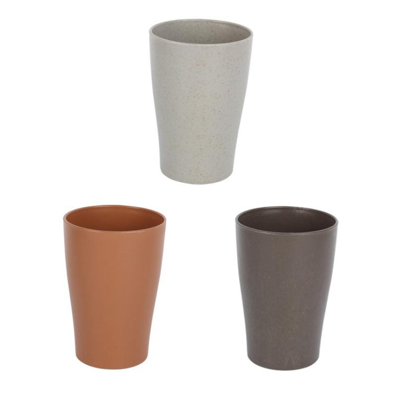 Household Couple Washbasin, Wheat Fiber Washbasin Cup, Milk Cup, Breakfast Cup