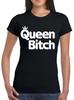 QUEEN BITCH Ladies T-shirt Women Fashion Casual Summer Top Queen Bitch Funny