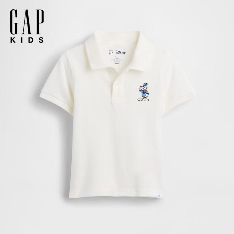 GAP Toddler Boys  Embroidered Short Sleeve Polo Shirt 90 (1-2 Years)