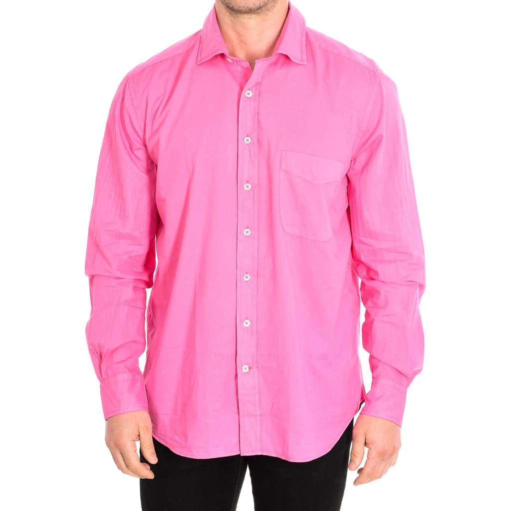VOLILE6 Men's Long Sleeve Casual Shirt