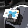 Car Key Storage Box Storage Box for Vehicle Supplies Dashboard Central Control Console Highspeed Toll Card Storage Box Card Slot