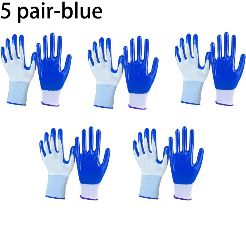 Work Gloves Production Thin Latex Anti Slip and Wear Resistant Work Gloves Breathable Wear Resistant Anti Slip and Oil Resistant