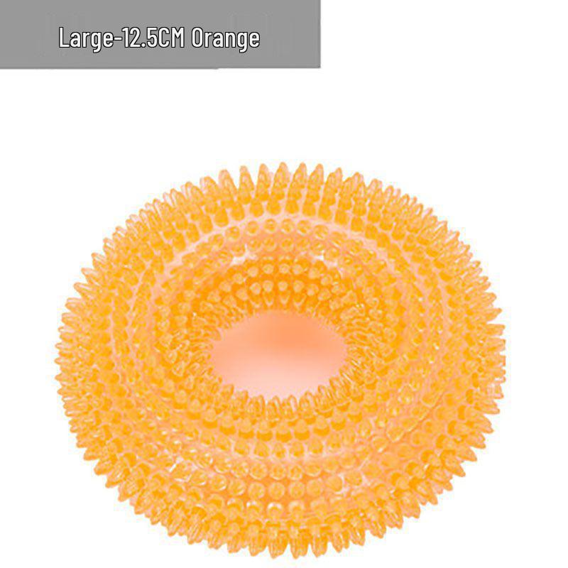 Squeaky Molar Ball: Durable, Bite-Resistant Toy for Medium & Large Dogs