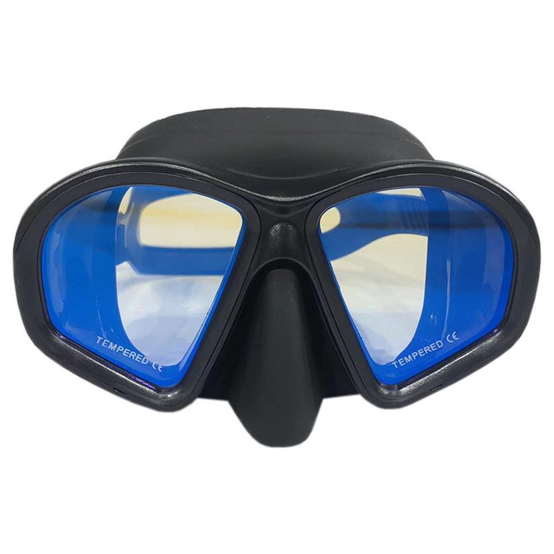Adult Diving Mask with Tempered Glass and Silicone Seal