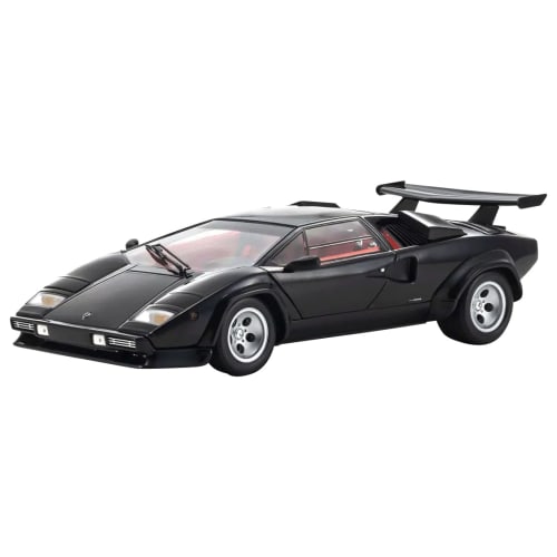 Kyosho Original 1/18 Scale Lamborghini Countach LP5000 Quattrovalvole Black Finished Product