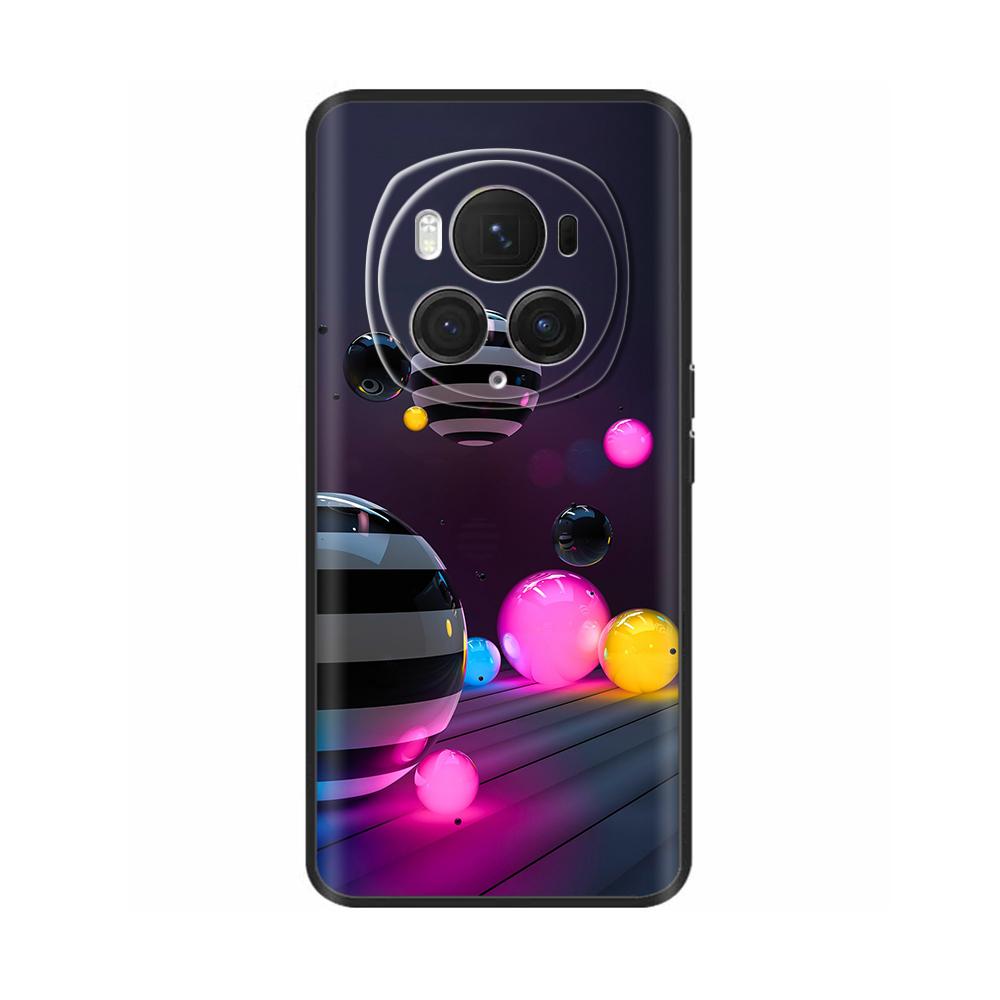 For Honor Magic6 Pro 5G Case Black Bumper Soft TPU Silicone Funda Capa for Honor Magic6 Magic 6 Pro Lite 5G Back Cover Coque Bag