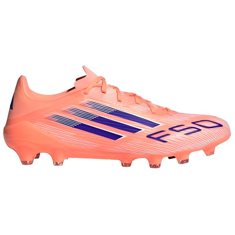 Adidas F50 League Soccer Shoes Unisex Orange Blue JQ8678
