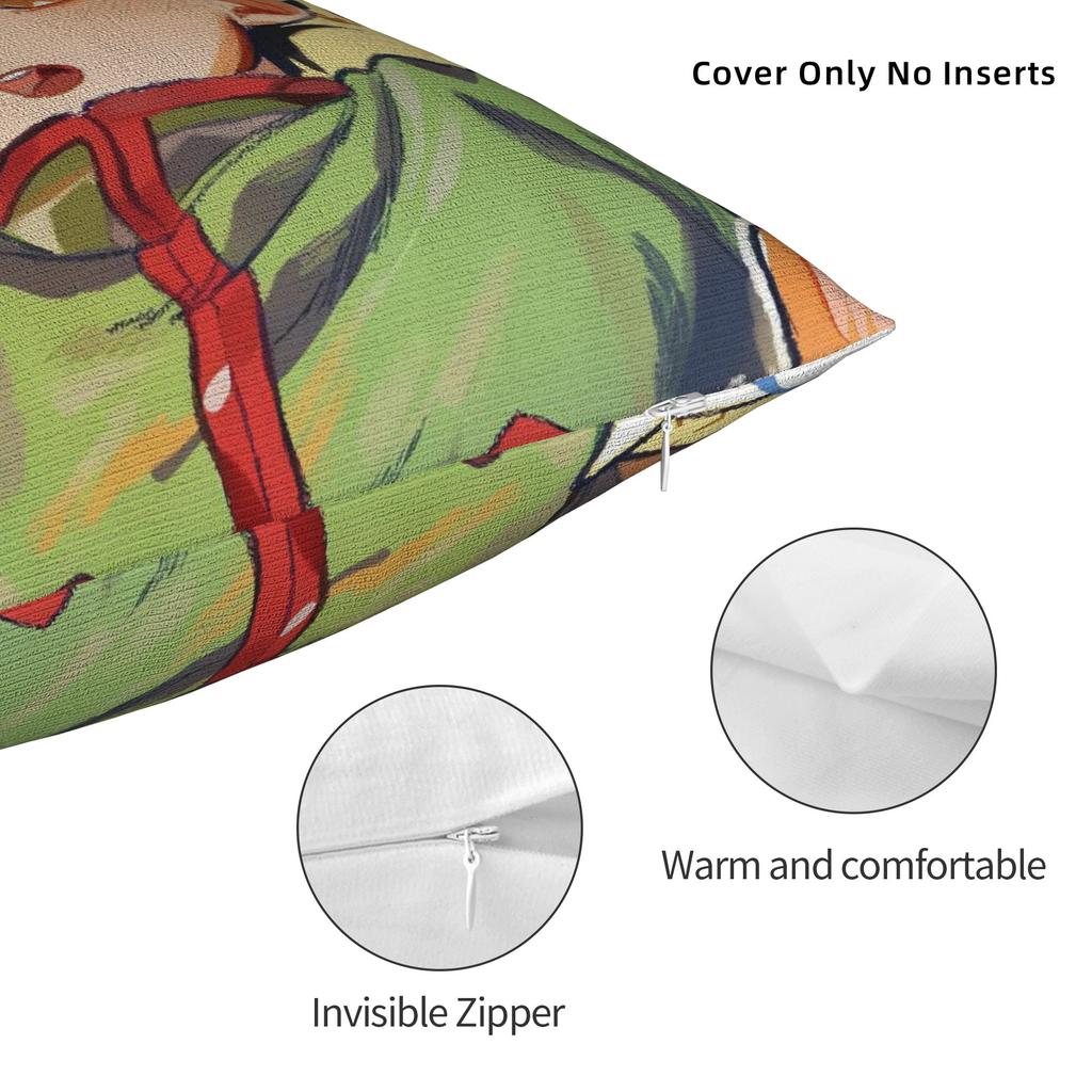 Pillow Cover Anime Gon Morden Pillow Case For Sofa Bedroom Home Decor Pillowcases