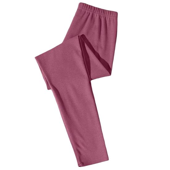 Dámské spodní kalhoty s vysokým pasem DE Velvet Skinny Fit dlouhé kalhoty na jógu jednobarevné zimní termo legíny na jógu