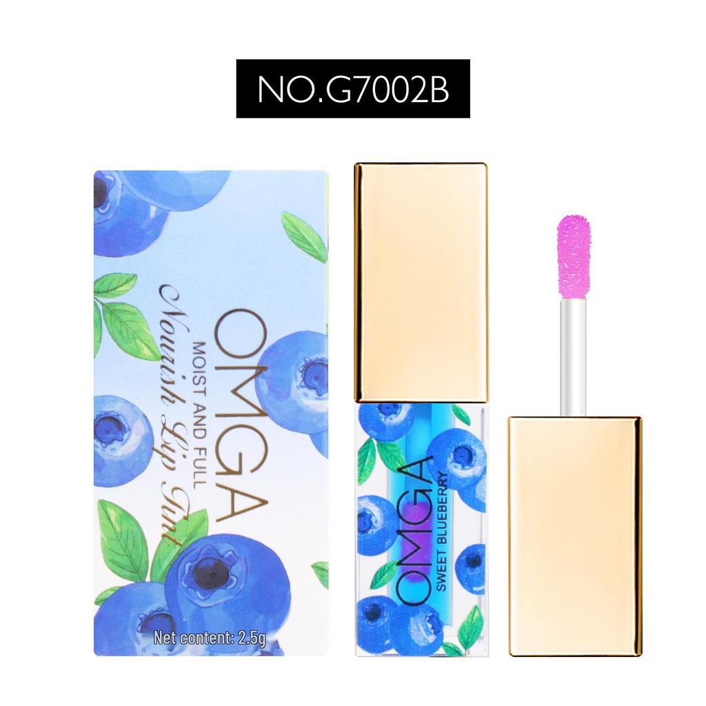OMGA Peach Lip Gloss: Color-Changing, Non-Transfer, Mirror Finish Lip Glaze