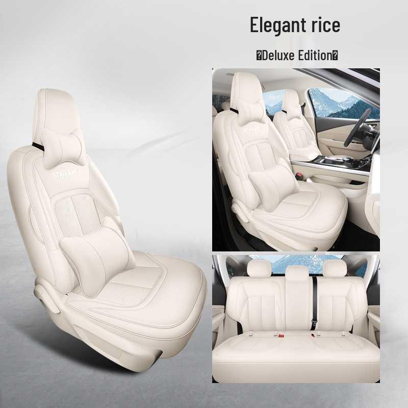 Wuling Xingguang Five-Seater Leather Car Seat Cushion – New All-Season Model