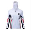 Mens Hooded Zip-Up Fishing Shirt UV Protection Quick Dry Breathable Long Sleeve Outdoor Sun Top