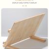 Solid Wood Nail Display Stand for Manicure Shops and Livestream Rooms